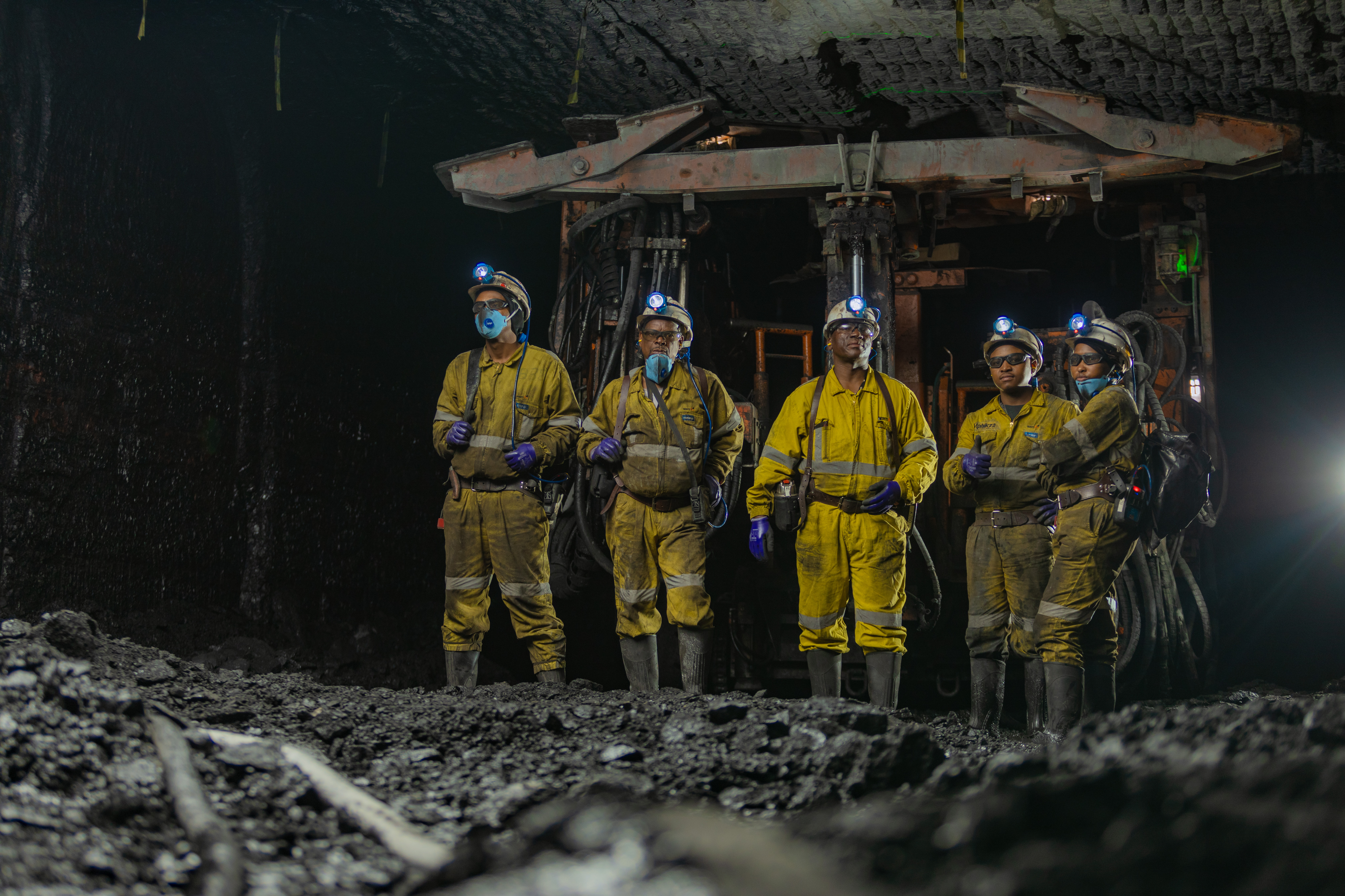Men in Mining photography